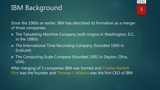 Ibm presentation | PPT
