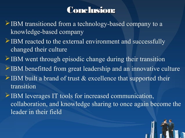 IBM presentation | PPT