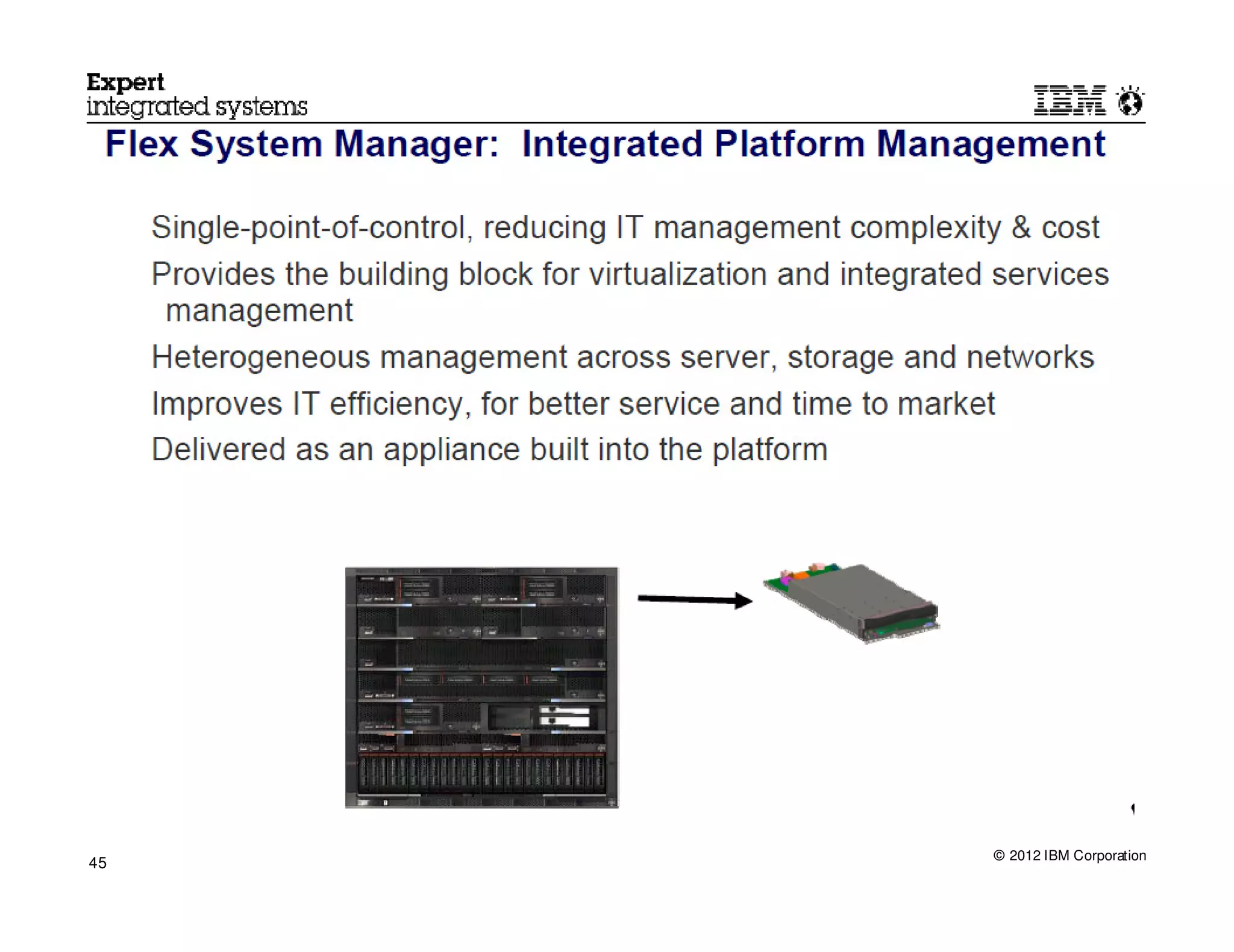 © 2012 IBM Corporation
45
 