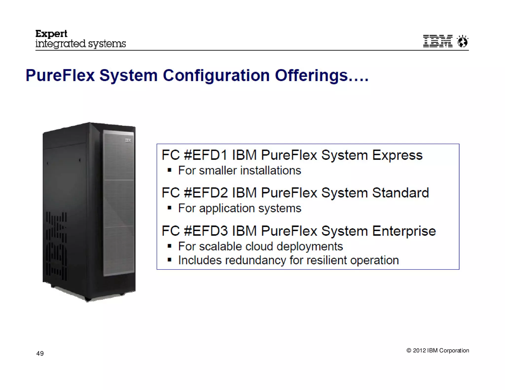 © 2012 IBM Corporation
49
 