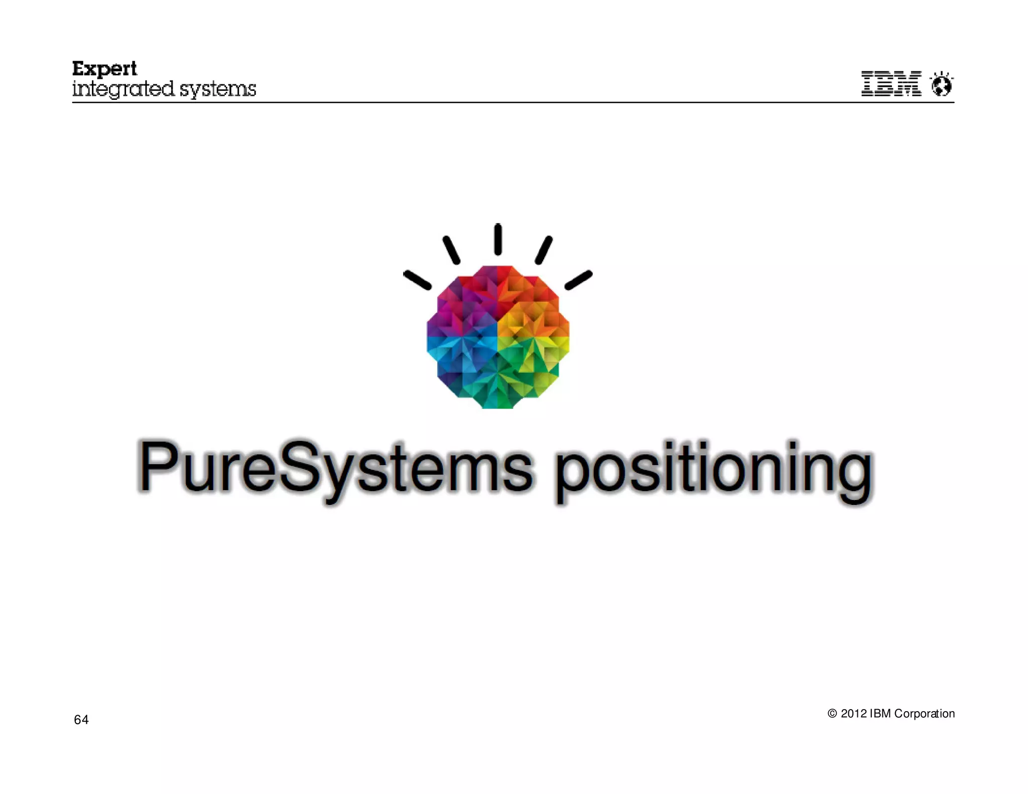 © 2012 IBM Corporation
64
 