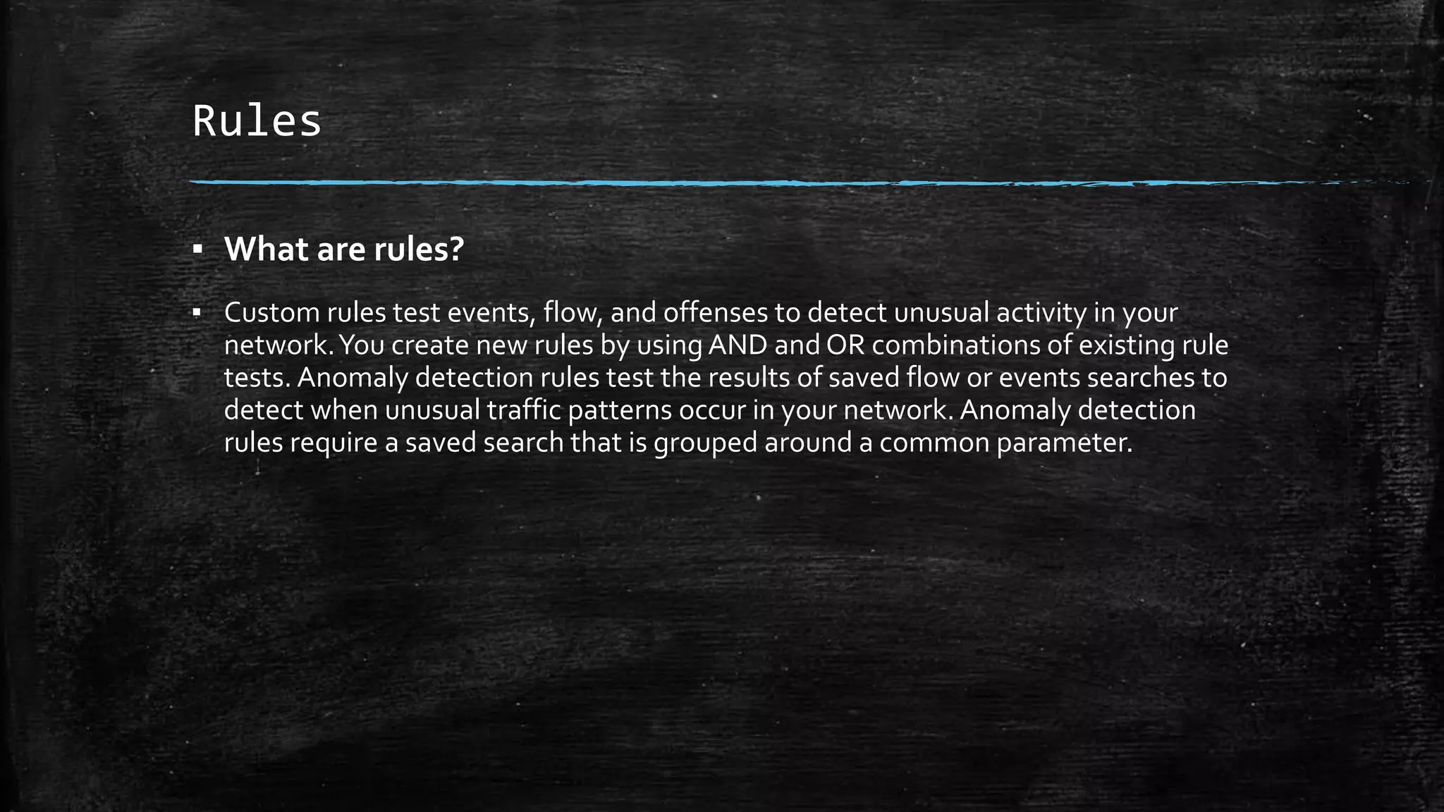 IBM QRadar BB Rules PPTX
