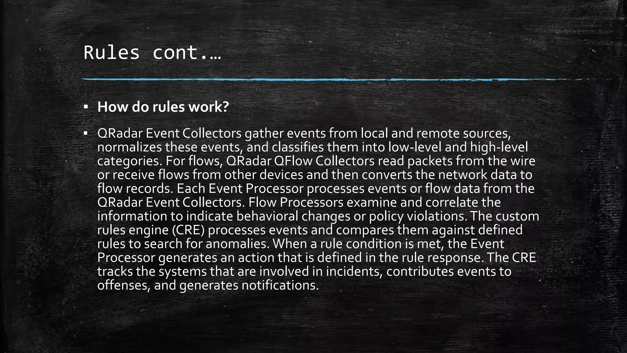 IBM QRadar BB Rules PPTX