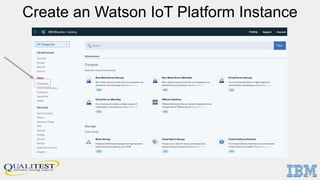 Create an Watson IoT Platform Instance
 