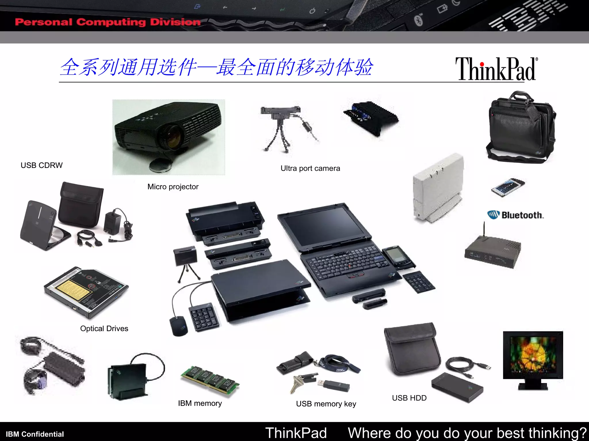 全系列通用选件—最全面的移动体验 