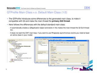 IBM Rational Rhapsody and Qt Integration | PDF