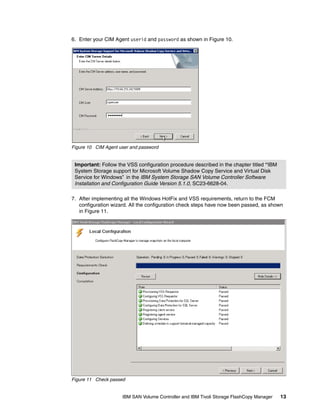 Ibm san volume controller and ibm tivoli storage flash copy manager ...