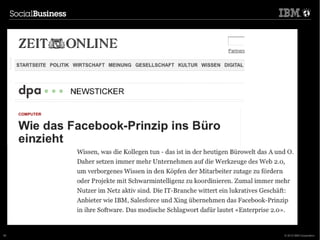 19.1.2011   39
39                    © 2012 IBM Corporation
 