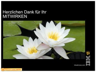 Herzlichen Dank für Ihr MITWIRKEN 