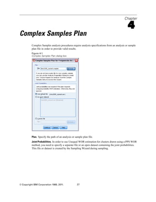 Ibm spss complex_samples | PDF