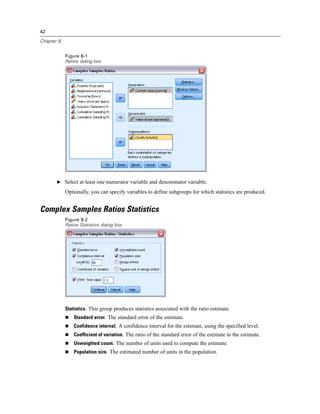 Ibm spss complex_samples | PDF