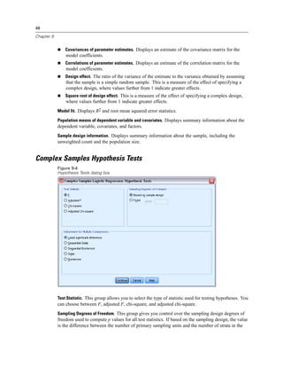 Ibm spss complex_samples | PDF