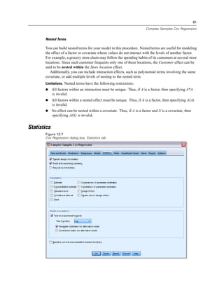 Ibm spss complex_samples | PDF