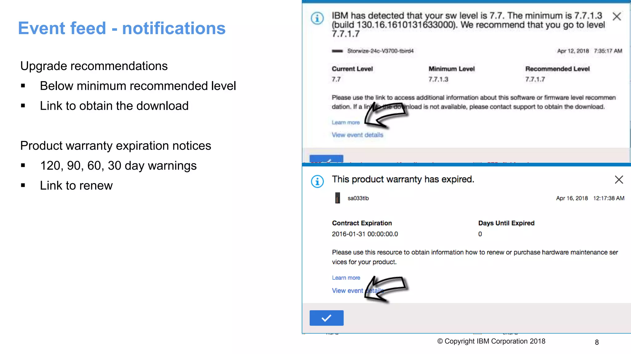 IBM Storage Insights GUI Walkthrough | PPTX