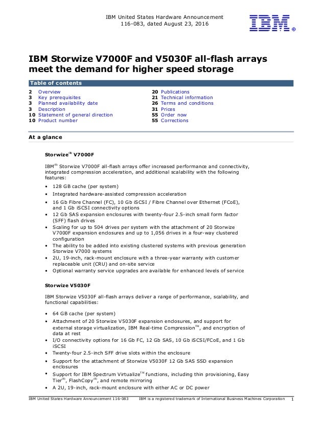 ibm storwize v7000 f and v5030f all flash arrays ibm accommodation form