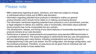 Dynamic and Elastic Scaling in IBM Streams V4.3 | PPT