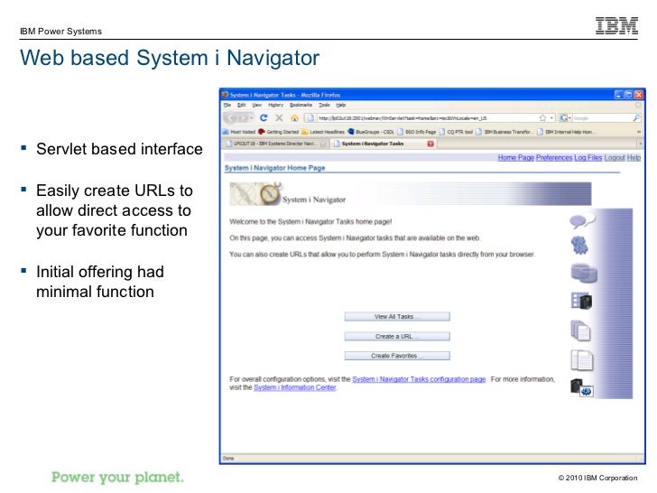 system i ナビゲーター, ibm system i navigator – PEPN