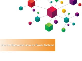 Red Hat Enterprise Linux on Power Systems
 