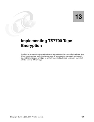 Ibm system storage tape encryption solutions sg247320