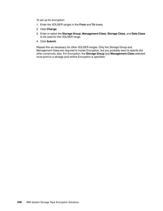 Ibm system storage tape encryption solutions sg247320