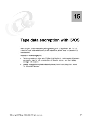 Ibm system storage tape encryption solutions sg247320