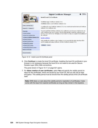 Ibm system storage tape encryption solutions sg247320