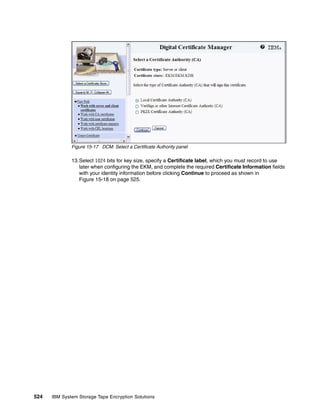 Ibm system storage tape encryption solutions sg247320