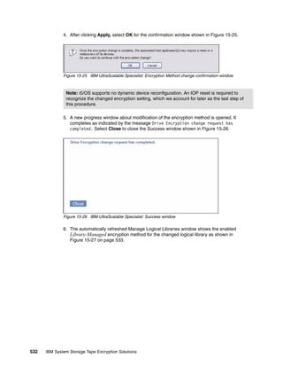 Ibm system storage tape encryption solutions sg247320