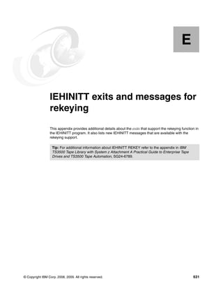 Ibm system storage tape encryption solutions sg247320