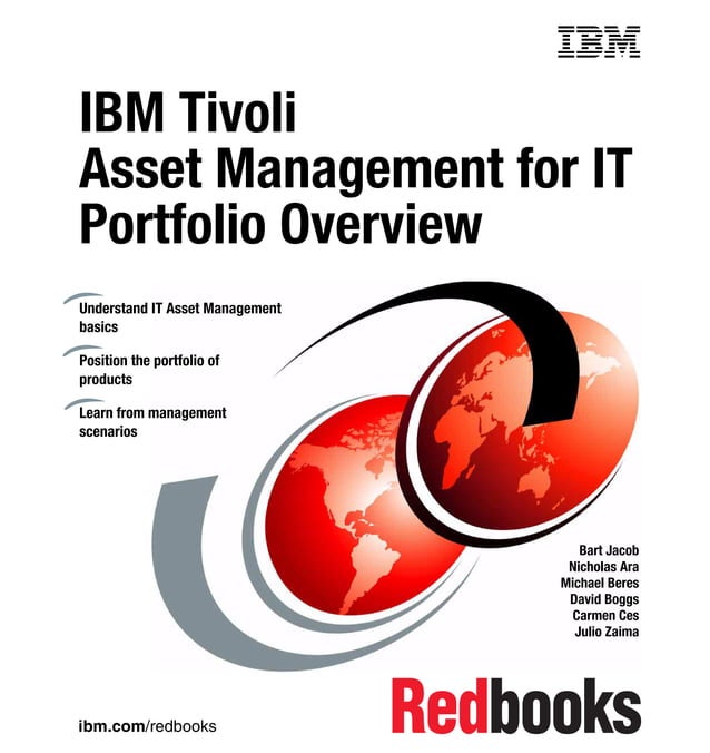 Ibm tivoli asset management for it portfolio overview sg247376 PDF