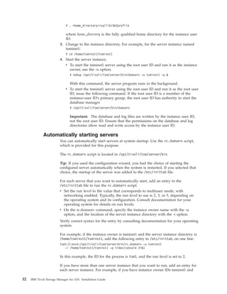 Ibm tivoli storage manager for aix installation guide 6.2 | PDF