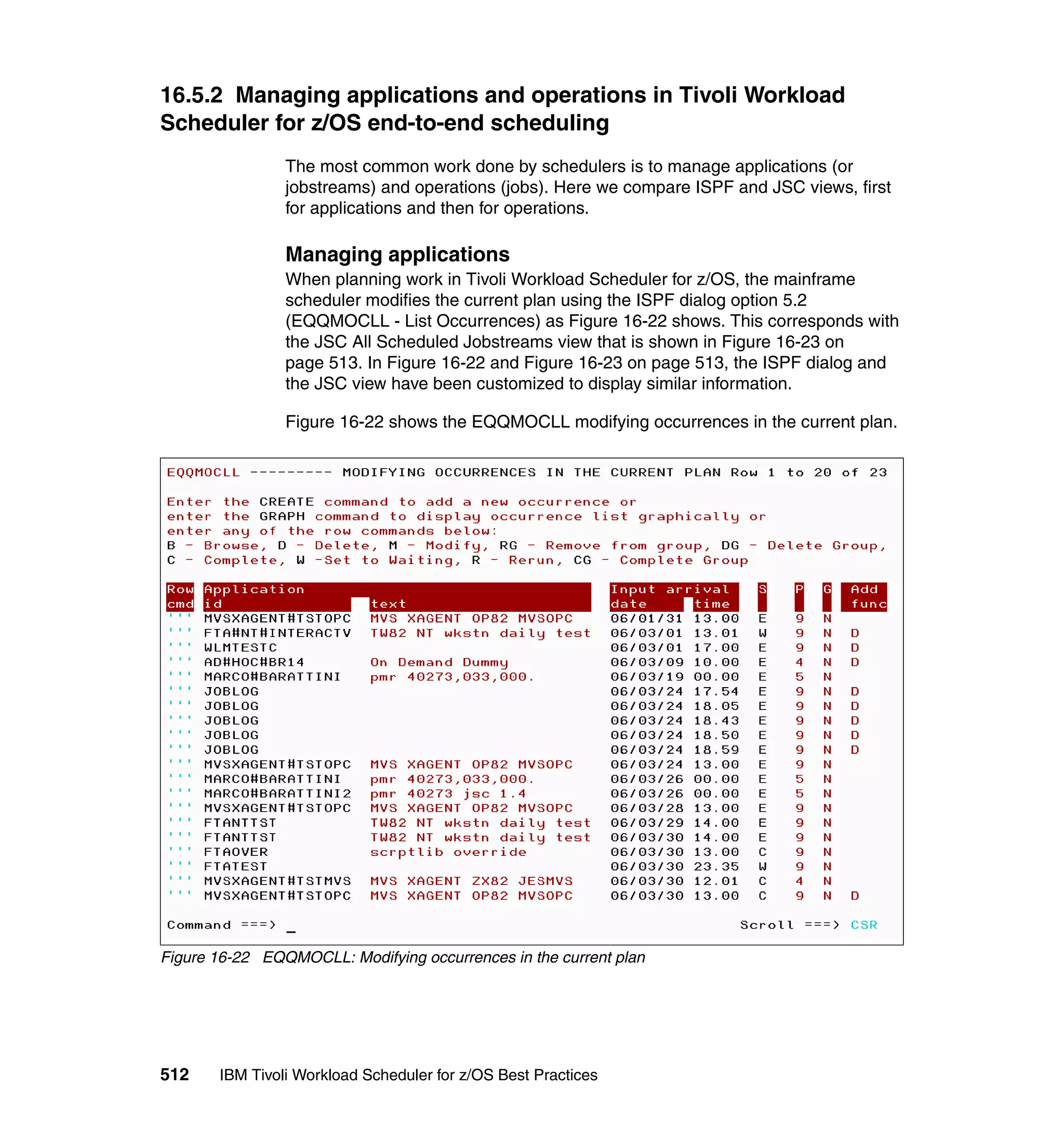 Ibm tivoli workload scheduler for z os best practices end-to-end and mainframe scheduling sg247156