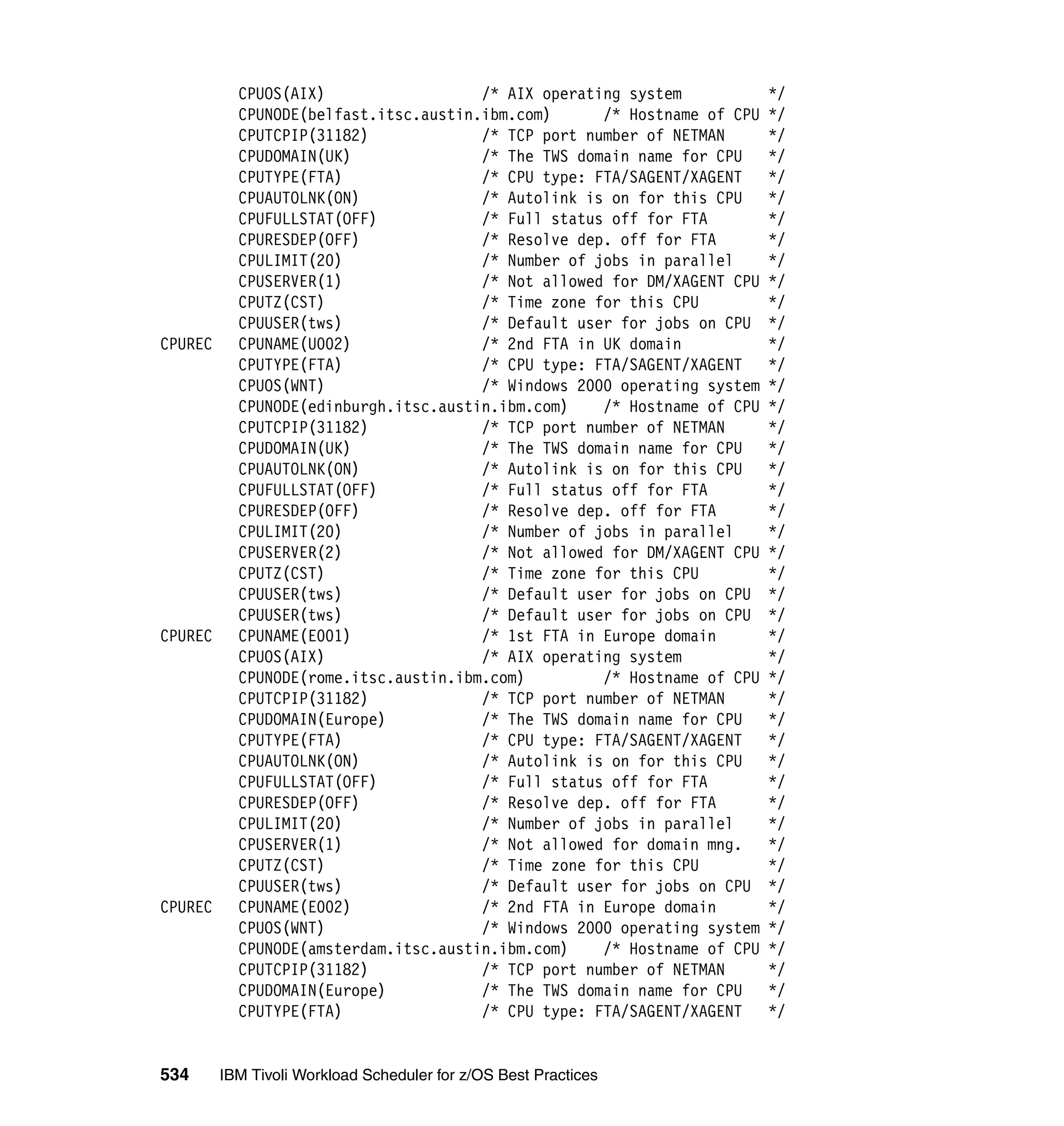Ibm tivoli workload scheduler for z os best practices end-to-end and mainframe scheduling sg247156