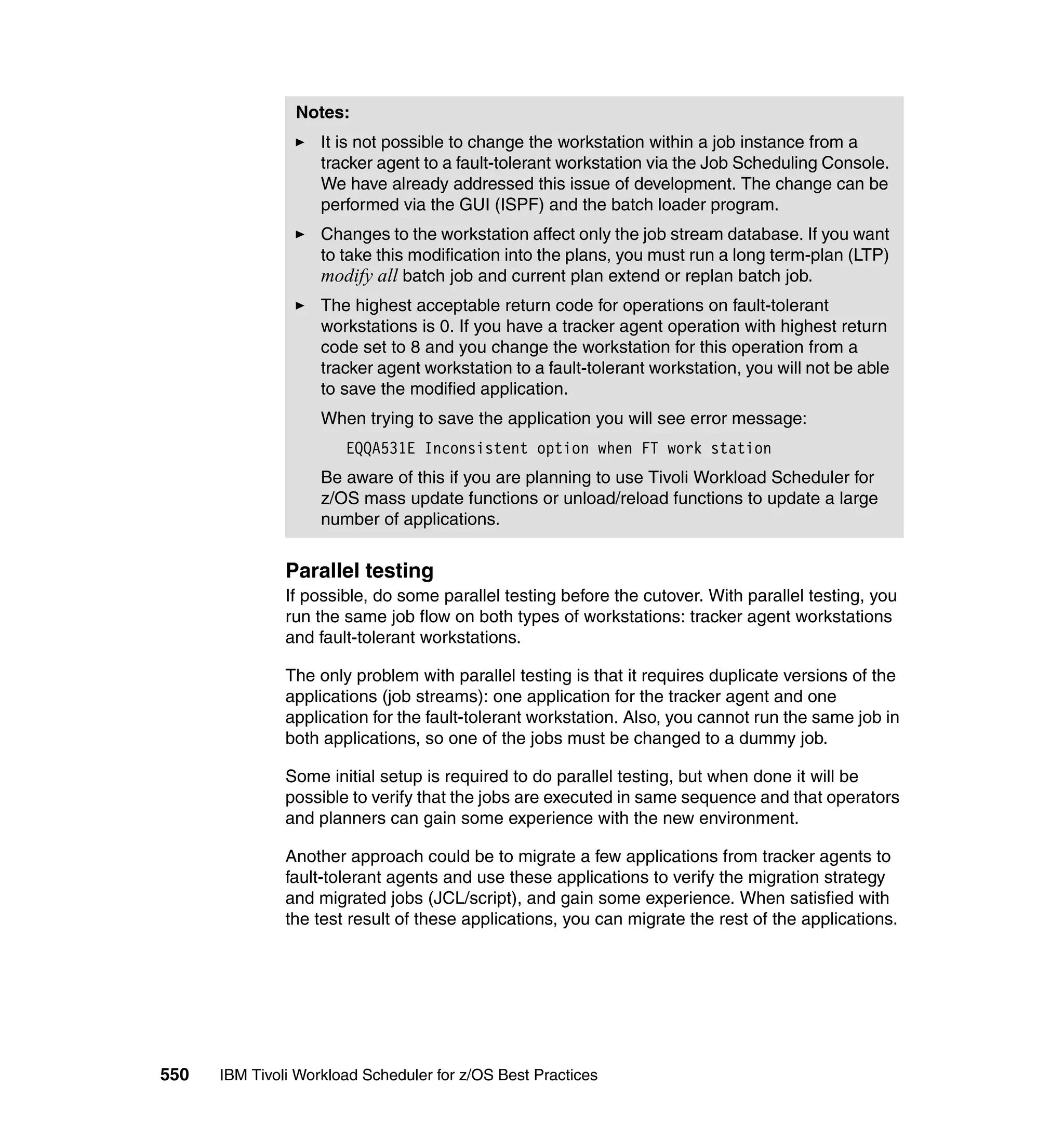 Ibm tivoli workload scheduler for z os best practices end-to-end and mainframe scheduling sg247156