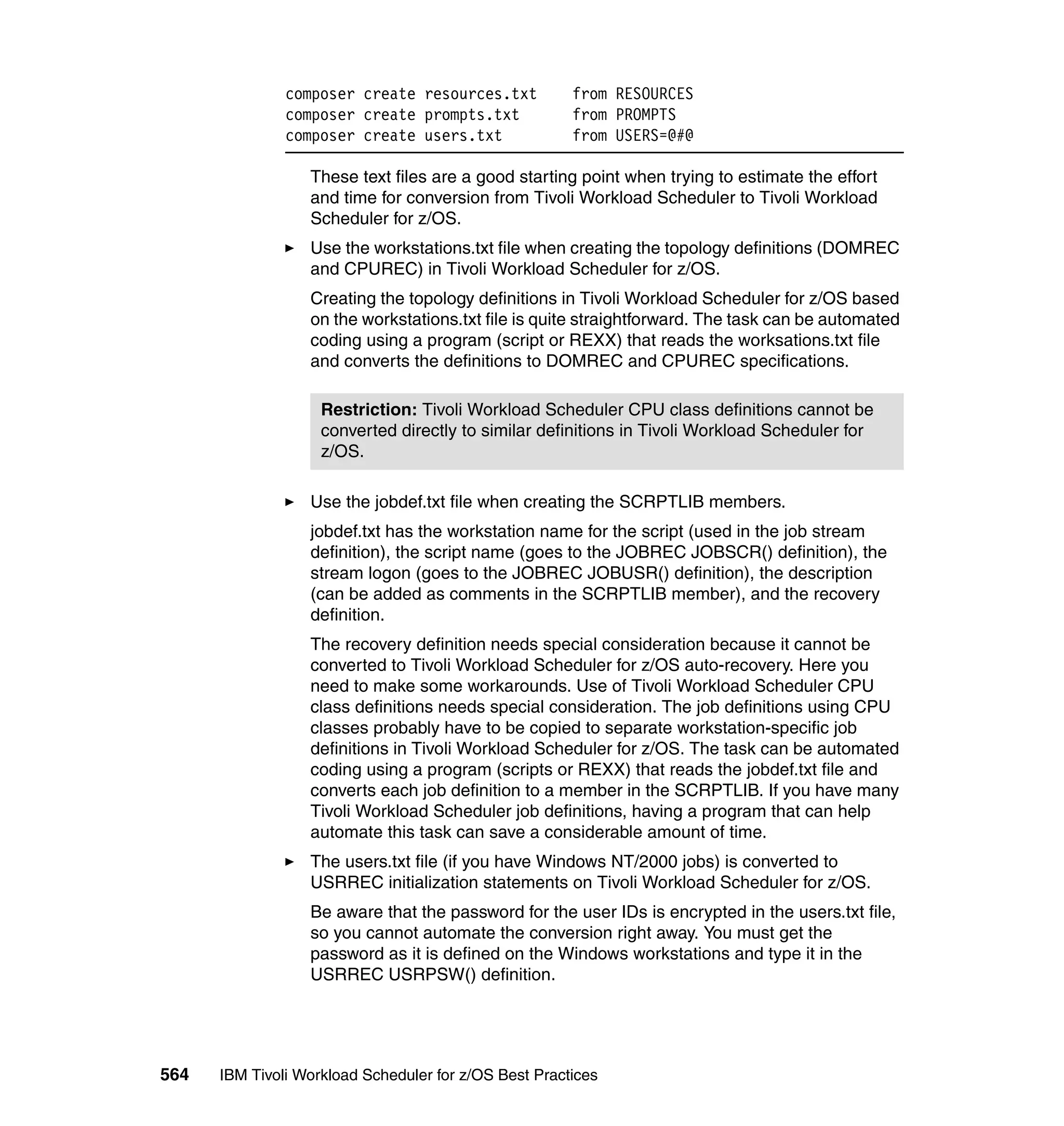 Ibm tivoli workload scheduler for z os best practices end-to-end and mainframe scheduling sg247156