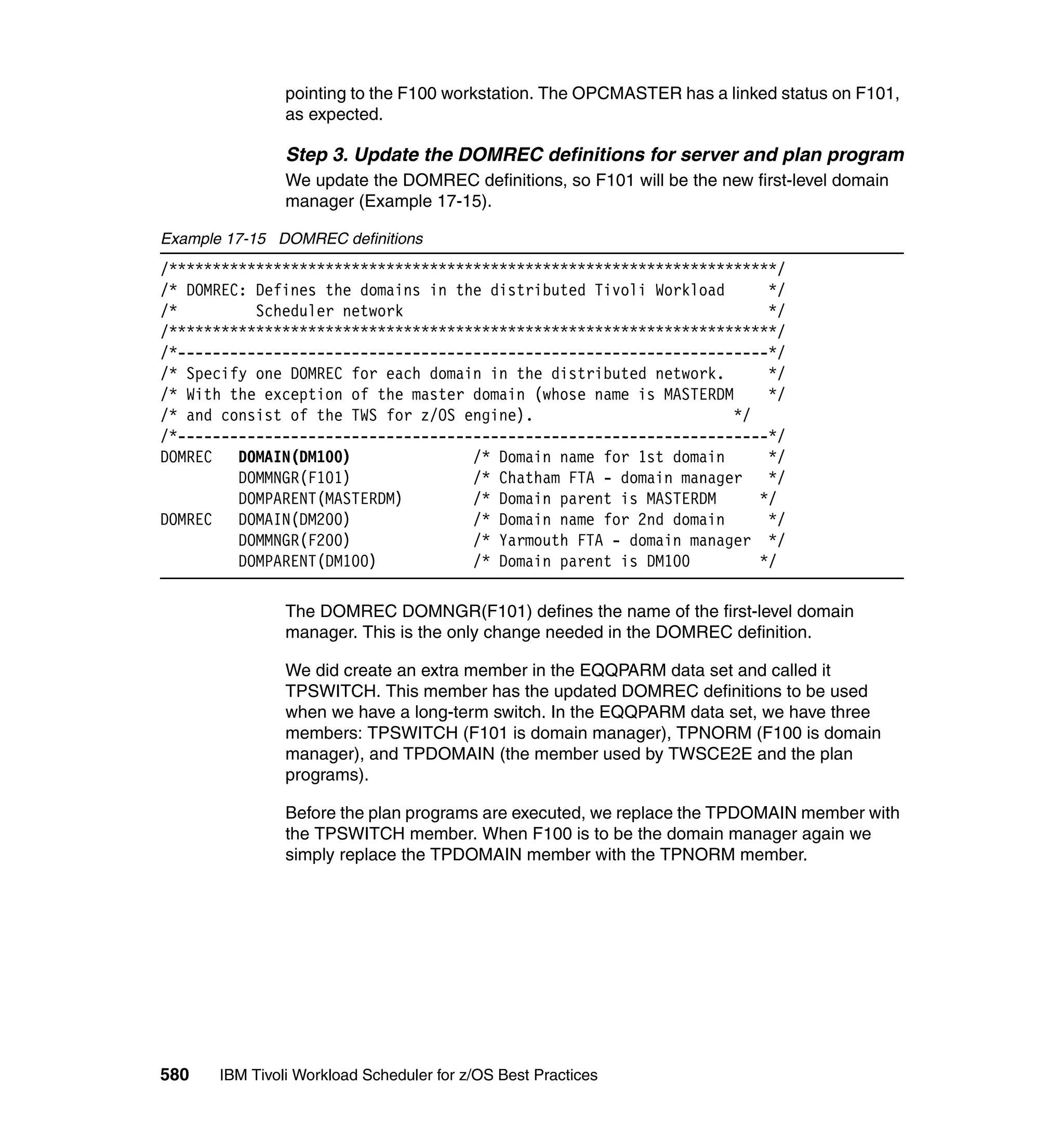 Ibm tivoli workload scheduler for z os best practices end-to-end and mainframe scheduling sg247156