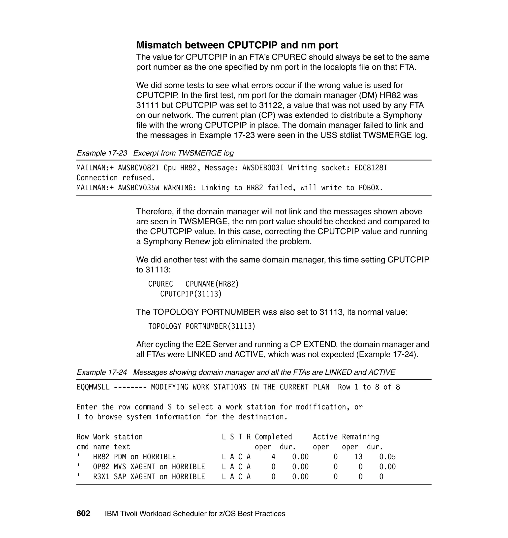 Ibm tivoli workload scheduler for z os best practices end-to-end and mainframe scheduling sg247156