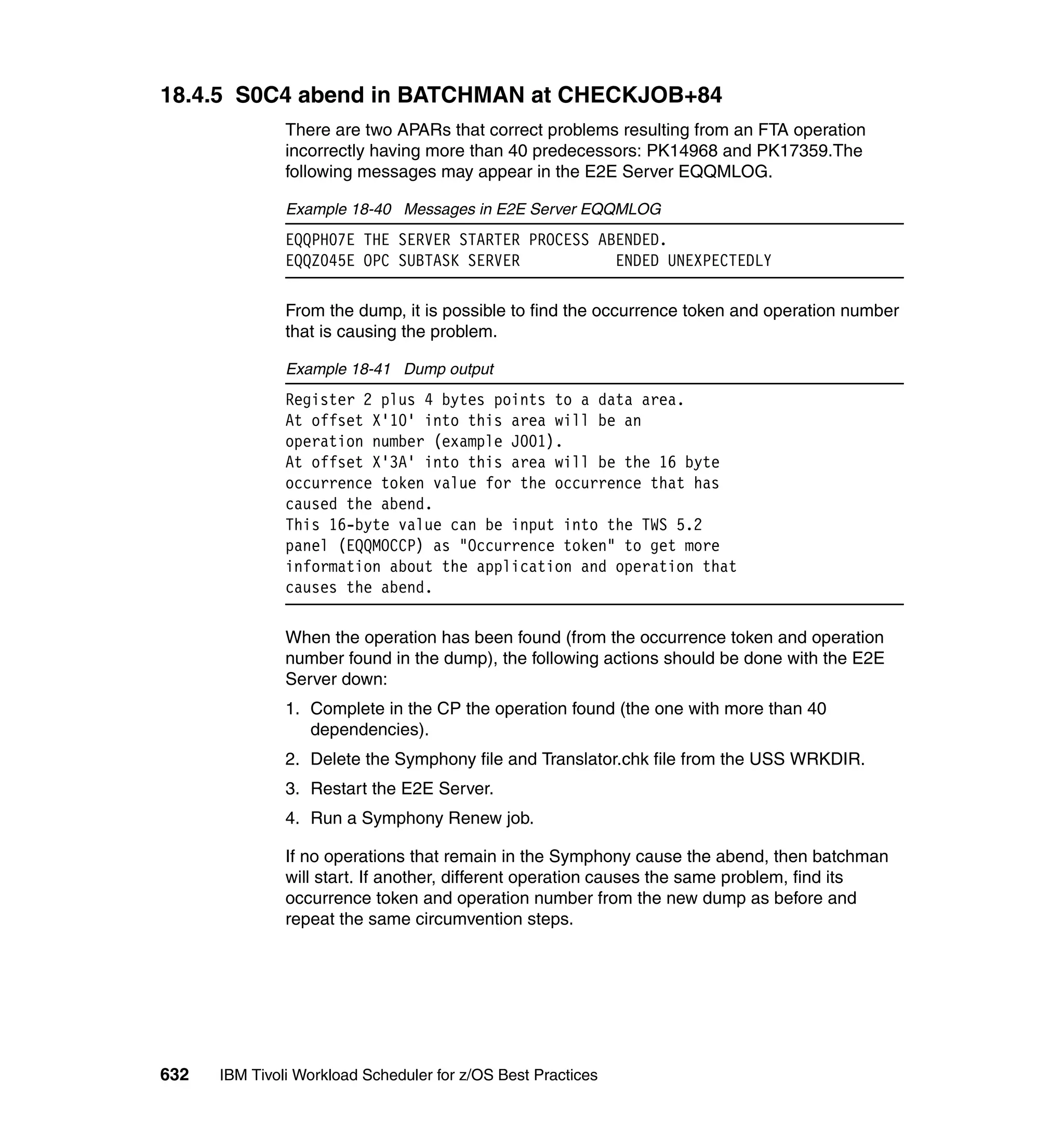 Ibm tivoli workload scheduler for z os best practices end-to-end and mainframe scheduling sg247156