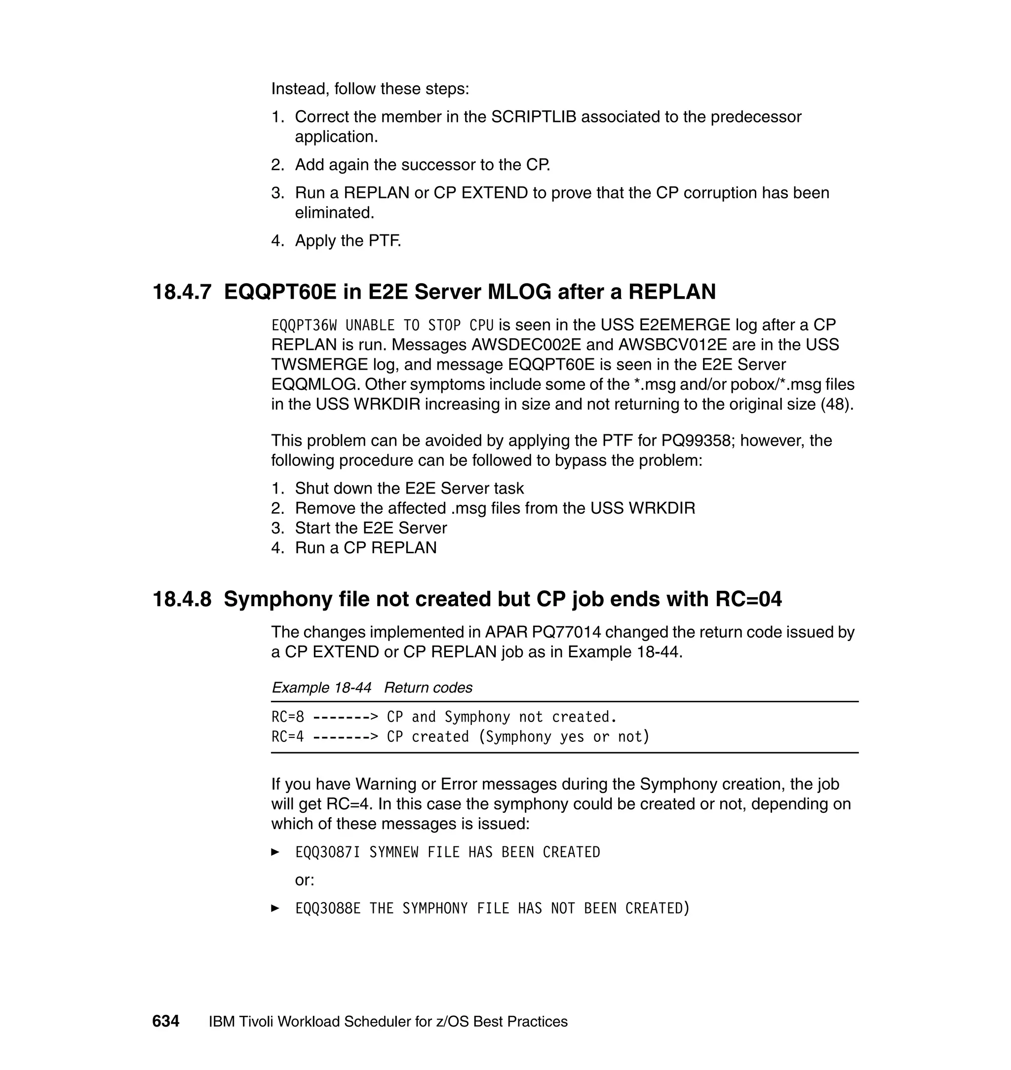 Ibm tivoli workload scheduler for z os best practices end-to-end and mainframe scheduling sg247156