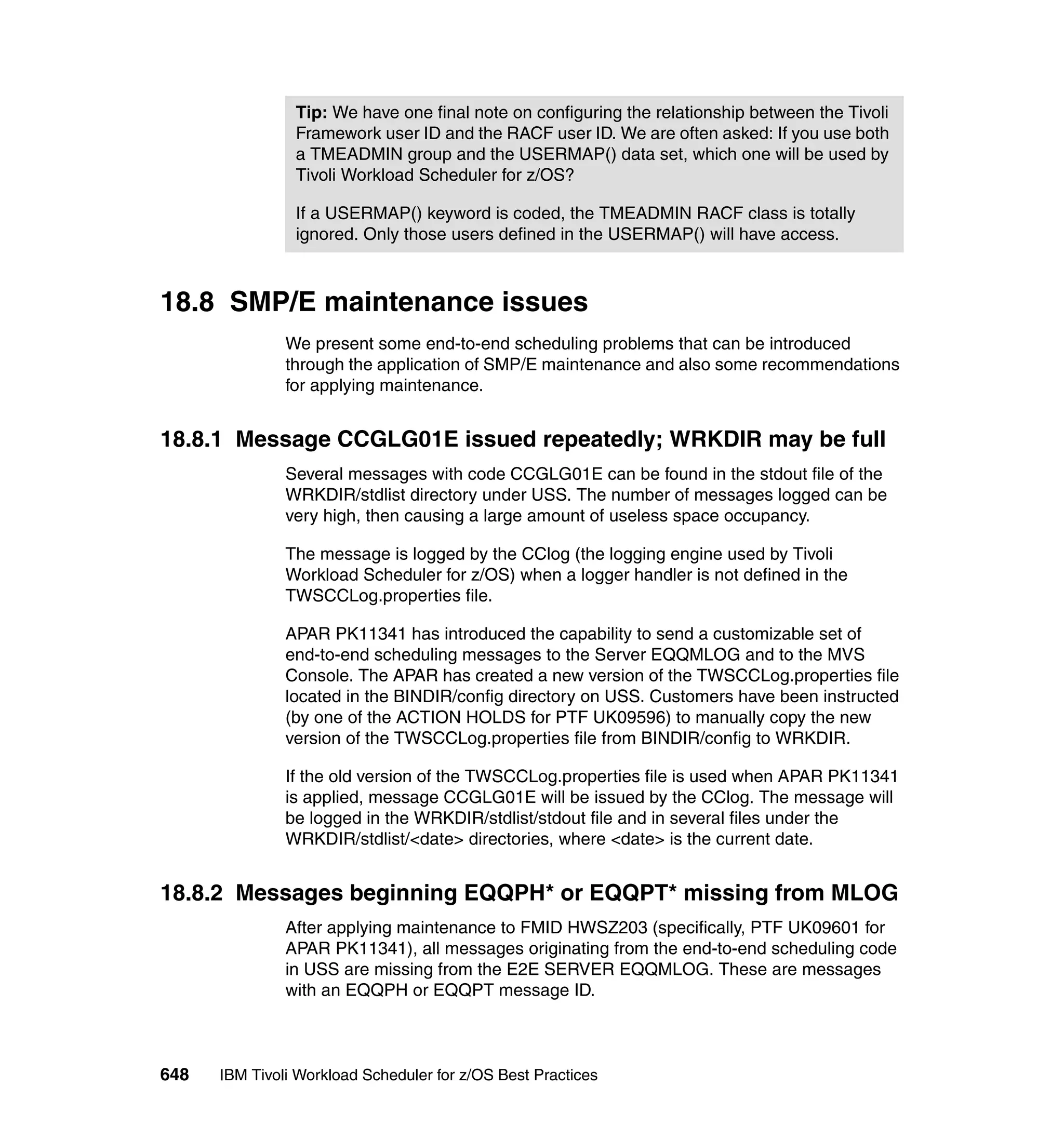 Ibm tivoli workload scheduler for z os best practices end-to-end and mainframe scheduling sg247156