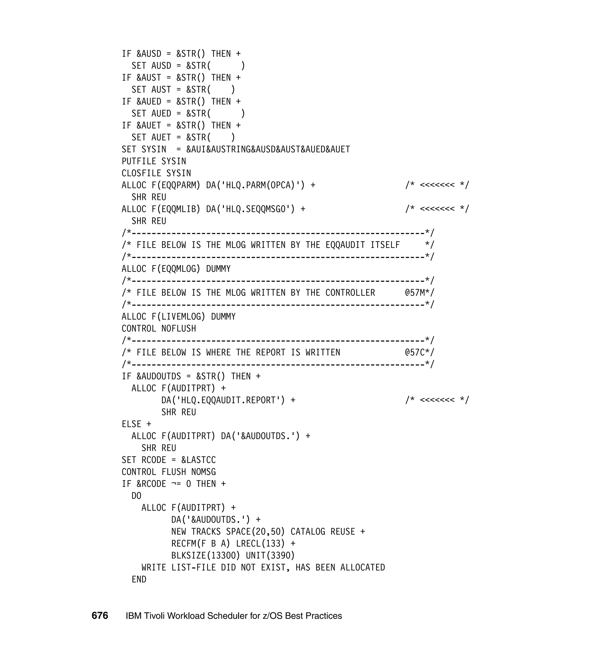 Ibm tivoli workload scheduler for z os best practices end-to-end and mainframe scheduling sg247156
