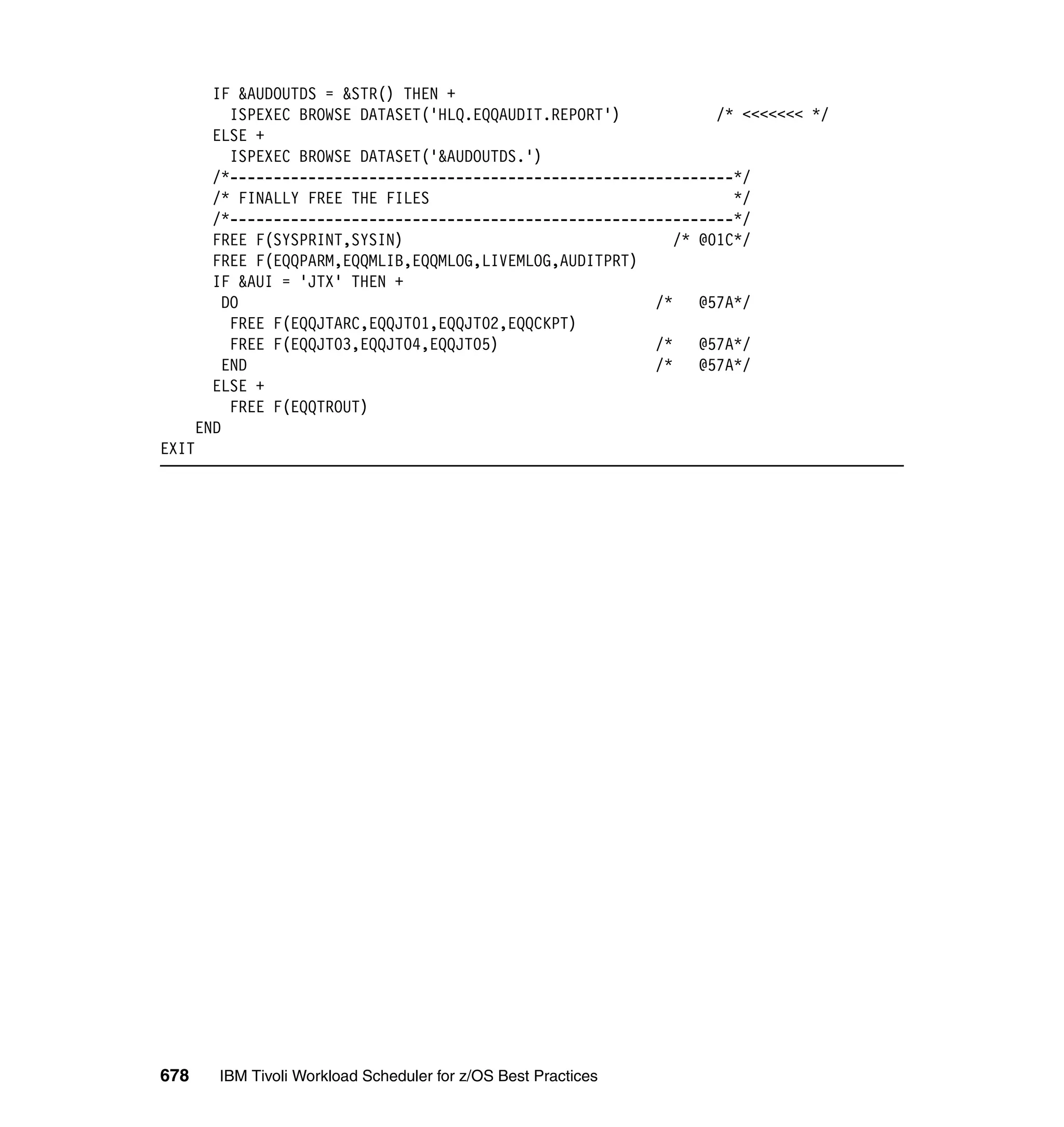 Ibm tivoli workload scheduler for z os best practices end-to-end and mainframe scheduling sg247156