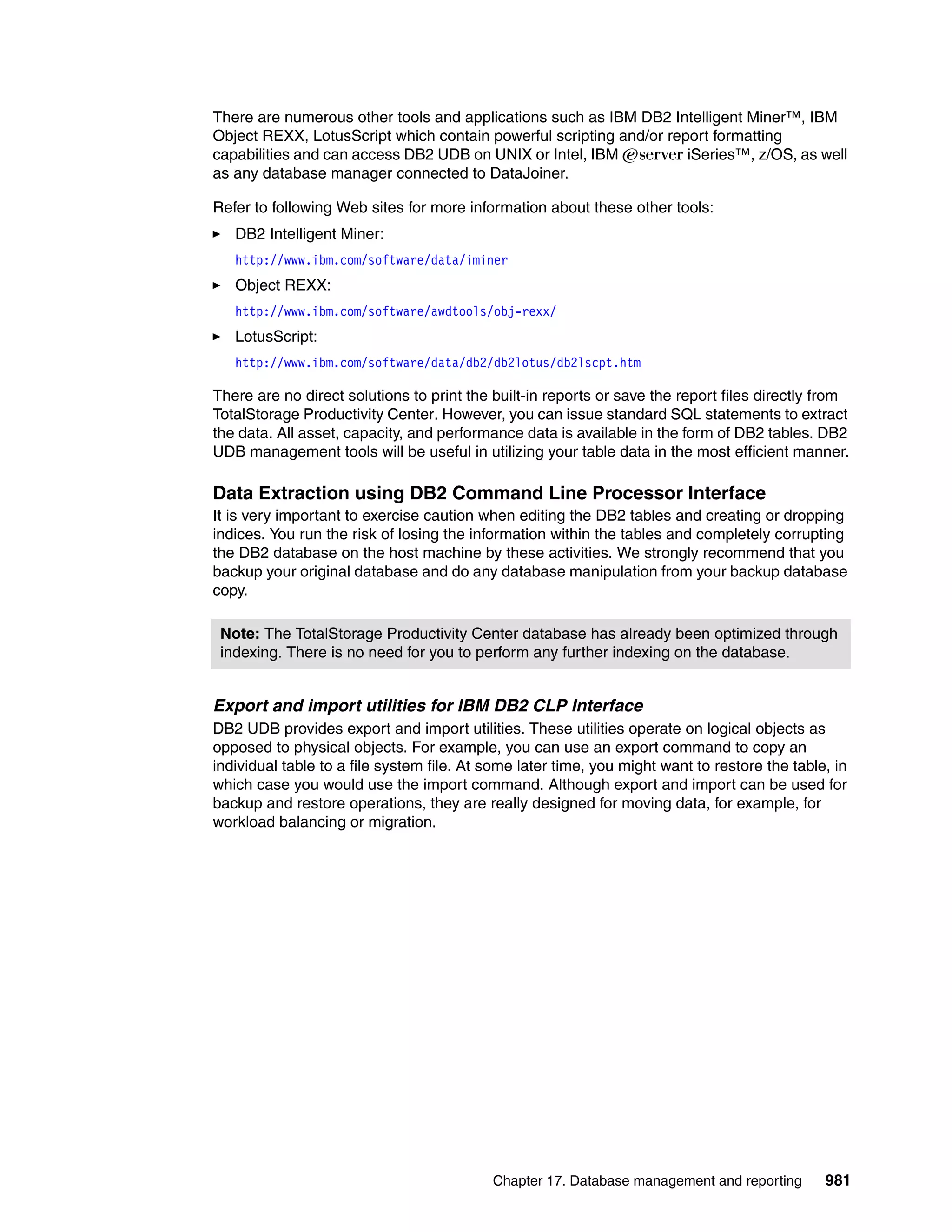 Ibm total storage productivity center v2.3 getting started sg246490