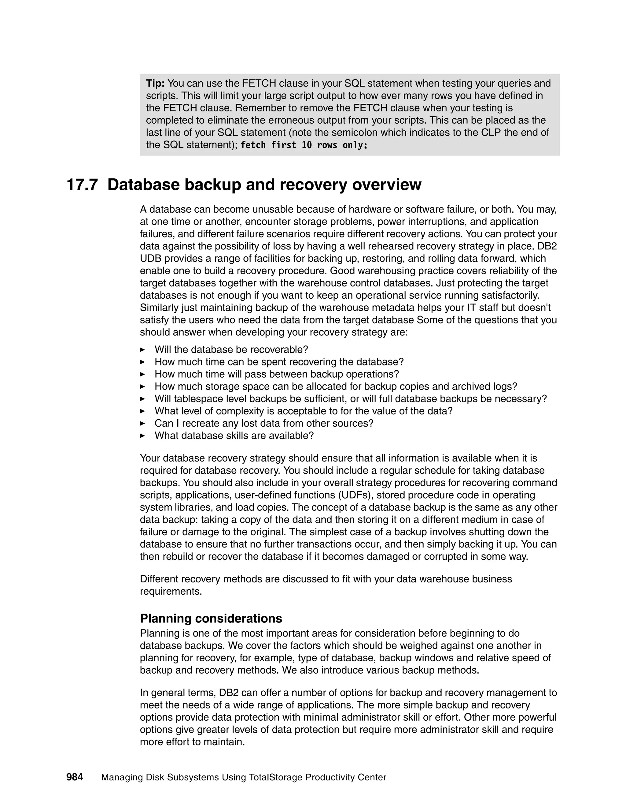 Ibm total storage productivity center v2.3 getting started sg246490