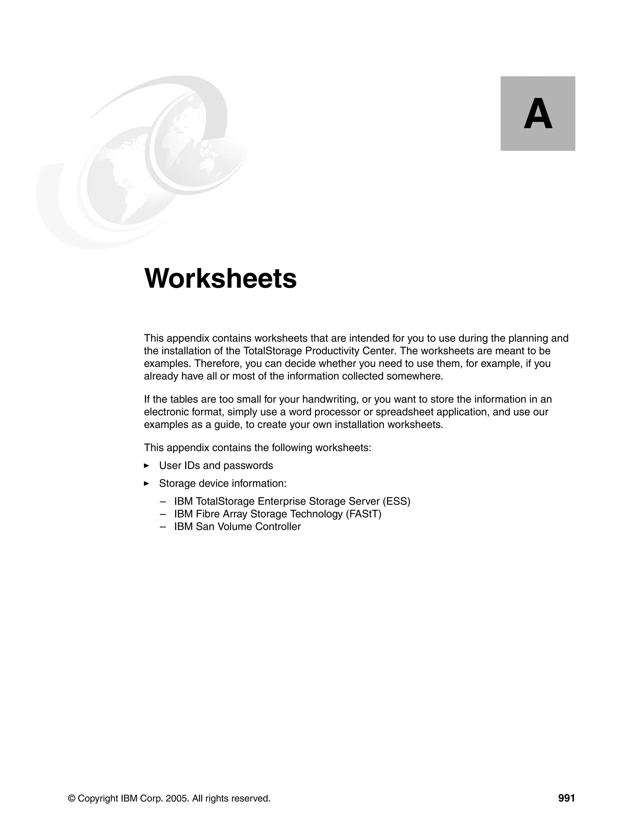 Ibm total storage productivity center v2.3 getting started sg246490