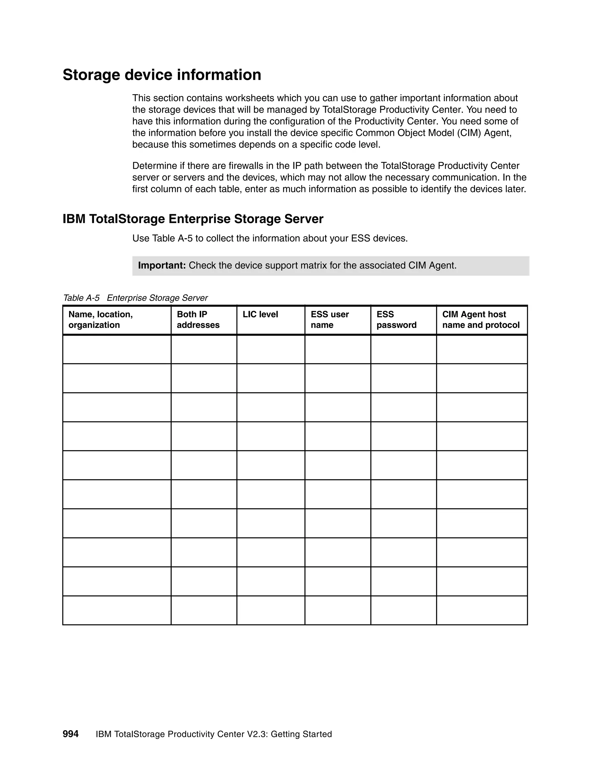Ibm total storage productivity center v2.3 getting started sg246490