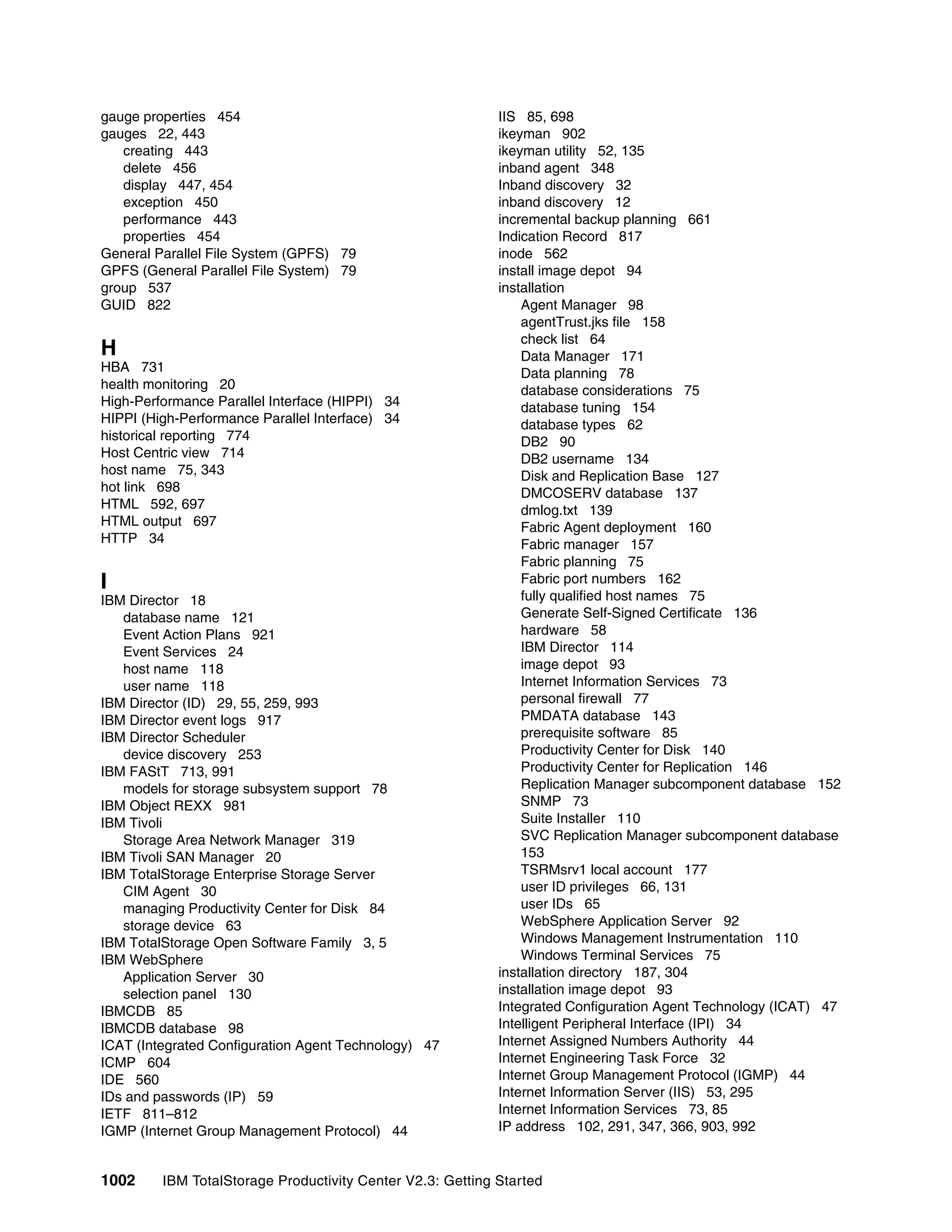 Ibm total storage productivity center v2.3 getting started sg246490