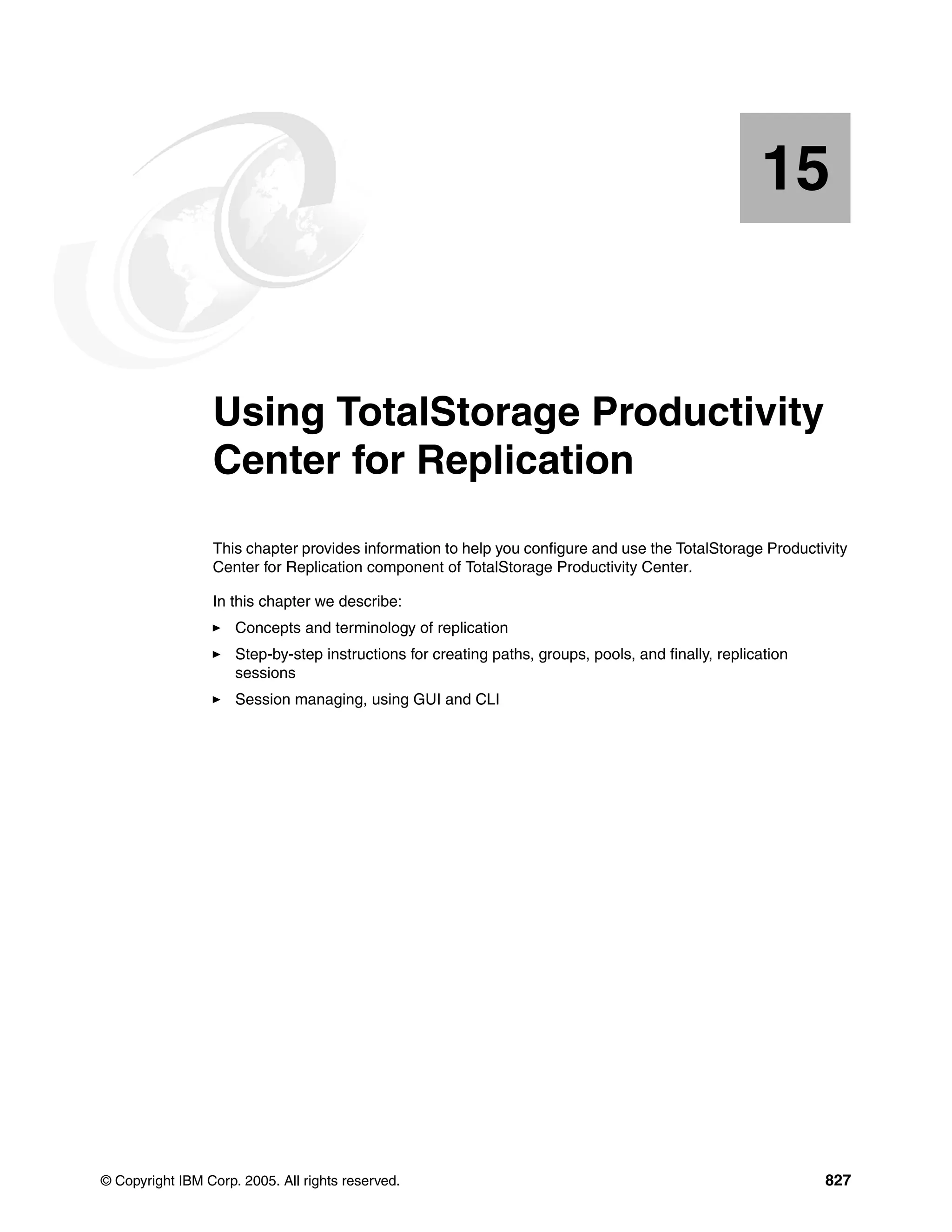 Ibm total storage productivity center v2.3 getting started sg246490