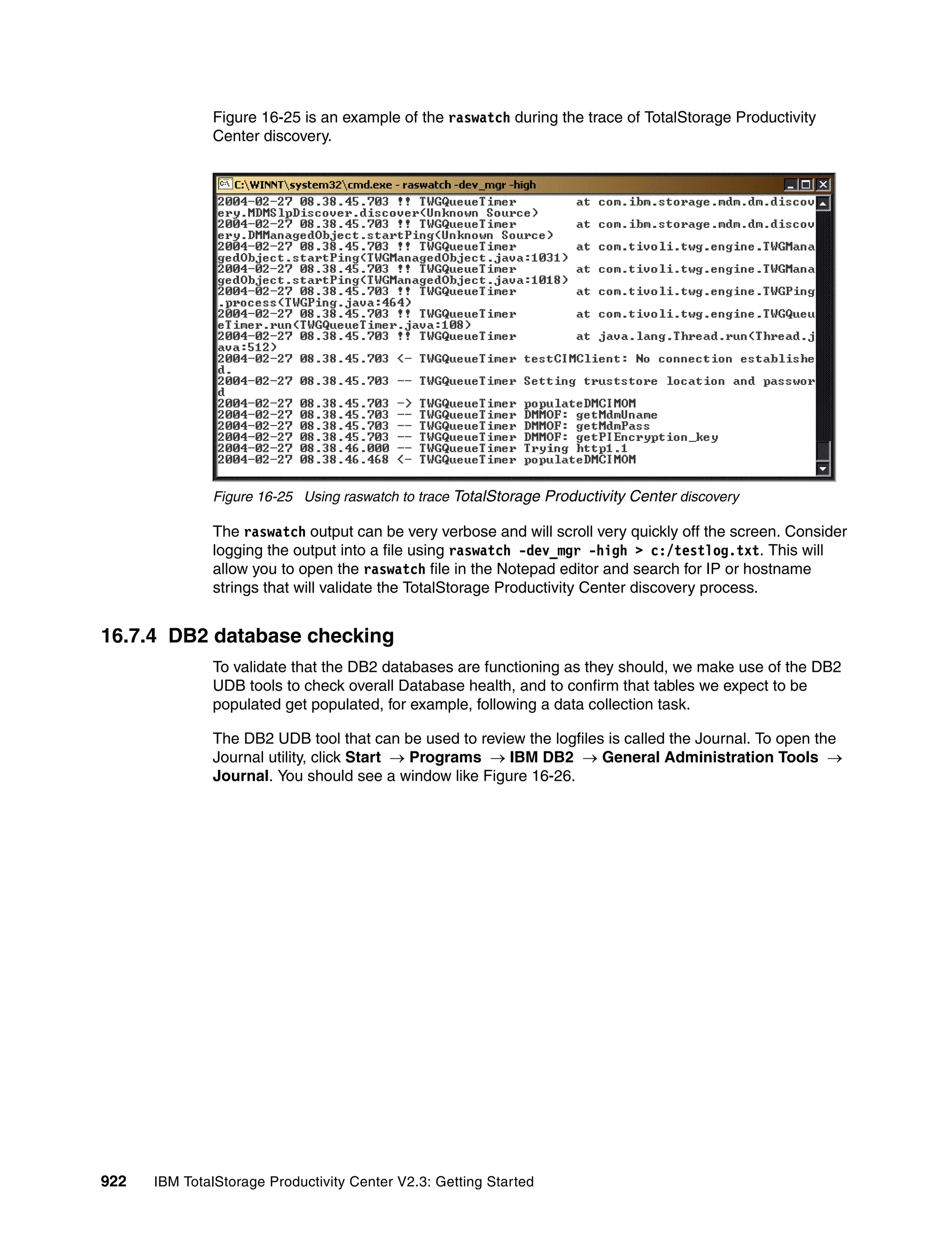 Ibm total storage productivity center v2.3 getting started sg246490
