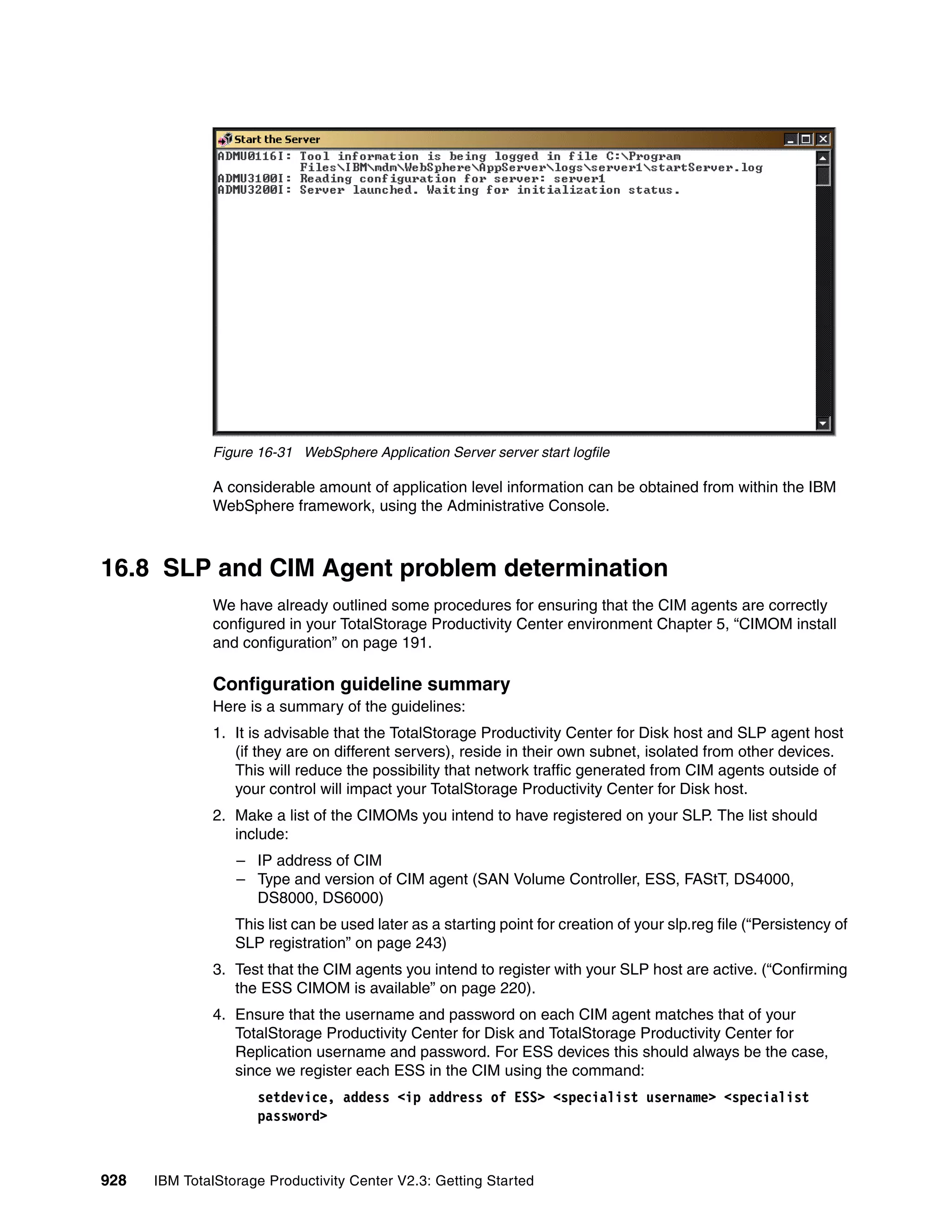 Ibm total storage productivity center v2.3 getting started sg246490